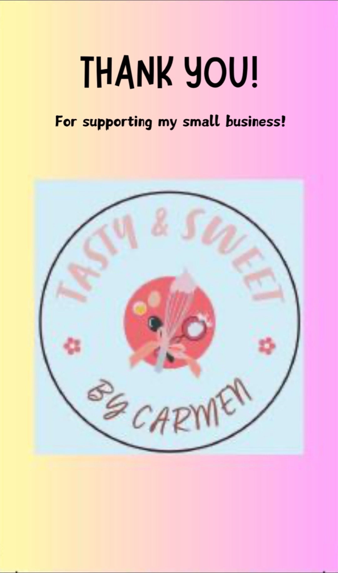 Tasty & Sweet by Carmen Gift Card