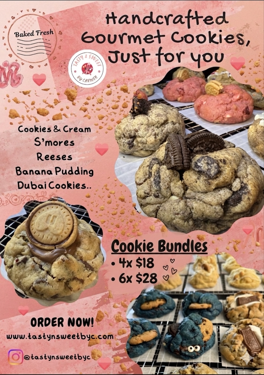 Handcrafted Gourmet Cookies by Tasty & Sweet by Carmen — Cookie Bundles