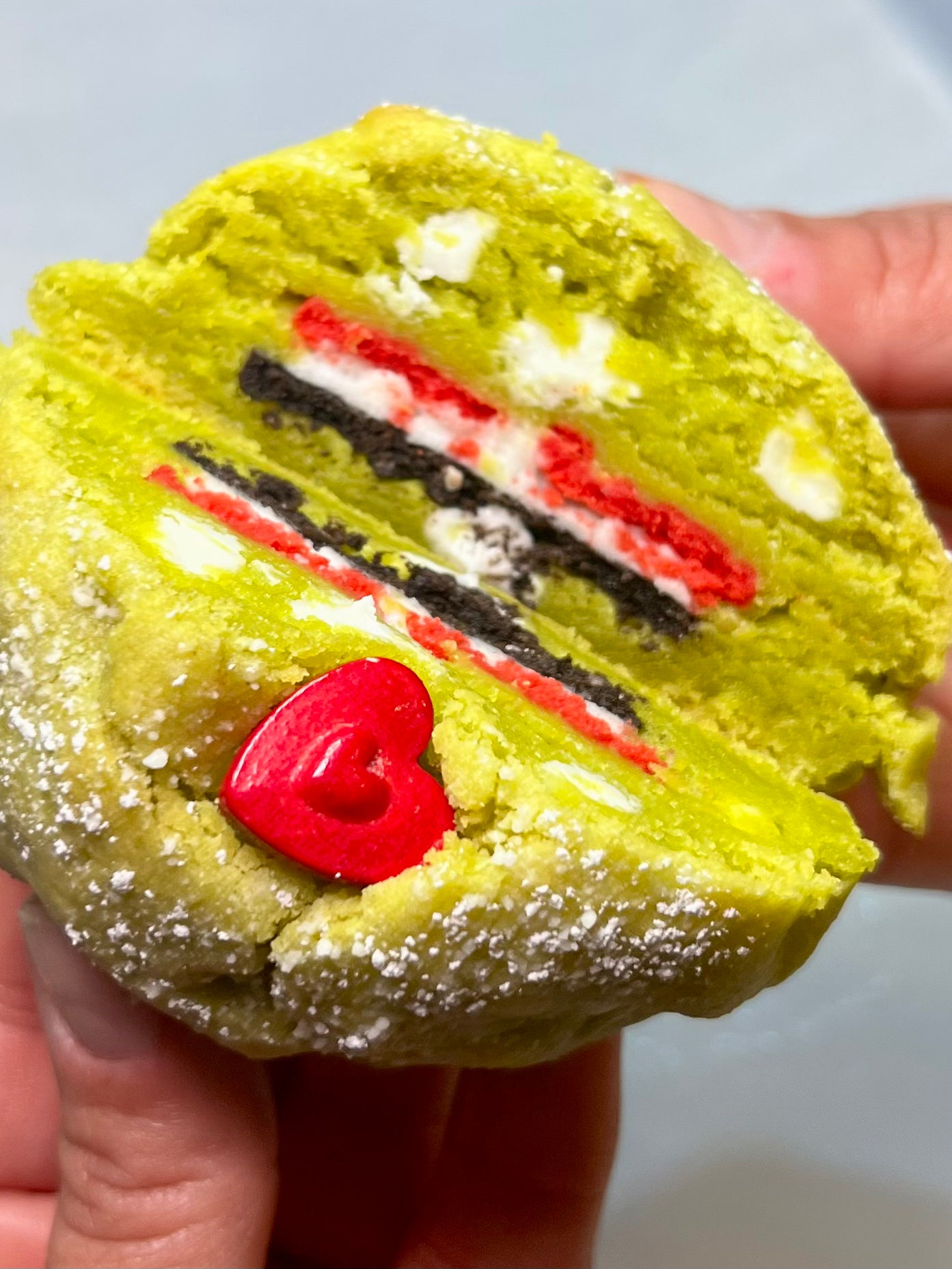 Grinch Cookie (Holiday Cookie)